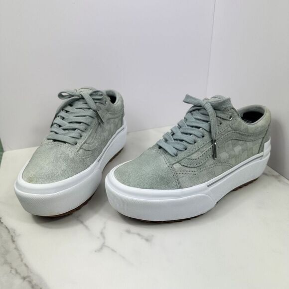 VANS Old Skool STACKED “Emboss Check” - Women’s us 5.5 - Picture 1 of 7